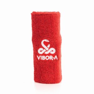 Muñequera Vibora Ancha Rojo