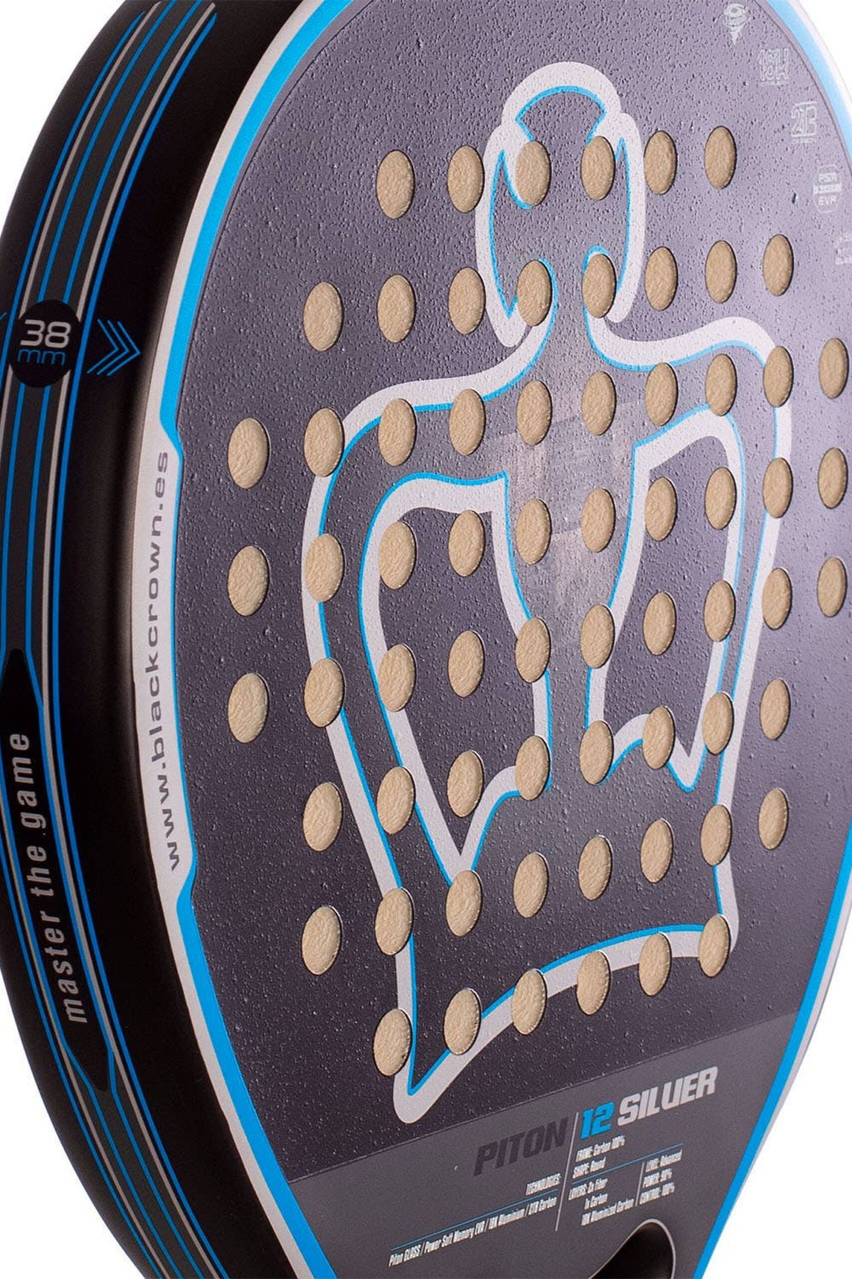 Pala Black Crown Piton 12K Silver 2024 - Imagen 3