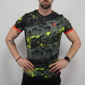 Camiseta Cobra Black Fluor Green