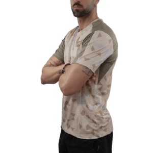 Camiseta Nido Badu Paris V Neek Tee Beige Light Brown