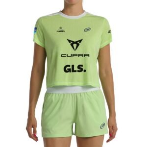Camiseta Bullpadel Bea Gonzalez Premier Padel Bilma Verde Manzana
