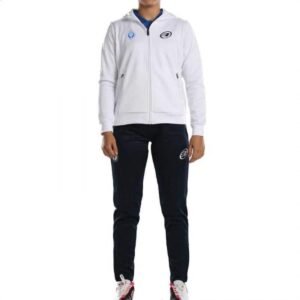 Sudadera Bullpadel APA Acamo Blanco Azul Marino