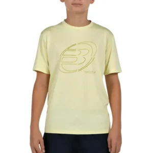 Camiseta Bullpadel Cuno Amarillo Vigore Junior