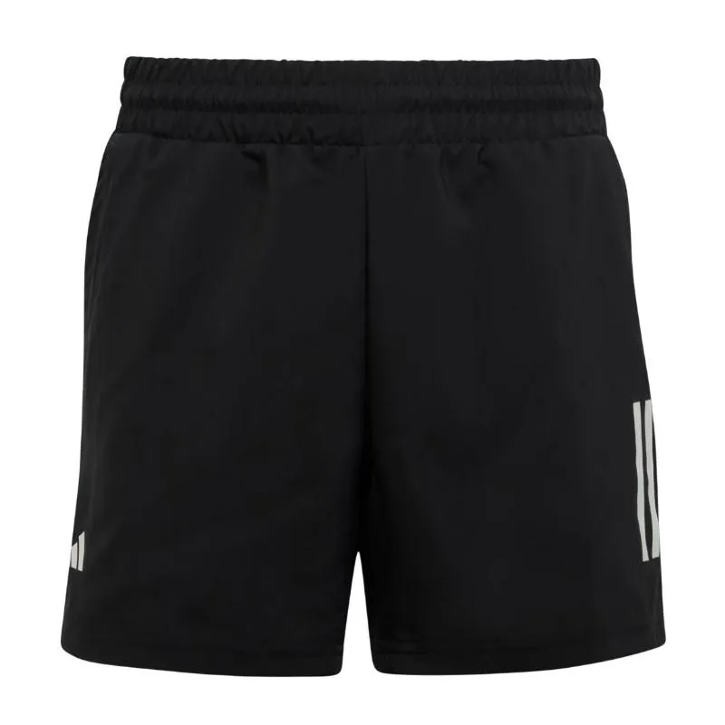 Short Adidas Club 3 Stripes Negro Junior - Imagen 2
